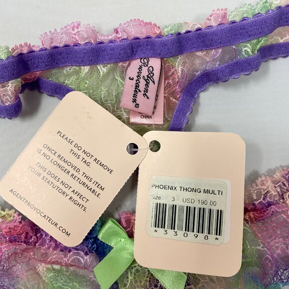 Agent Provocateur Phoenix Multi 34D/3 Set - Picture 16 of 16